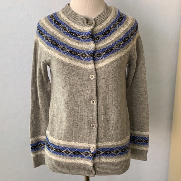 Talbots Long Sleeve Button Down Cardigan Sweater - Picture 2 of 13